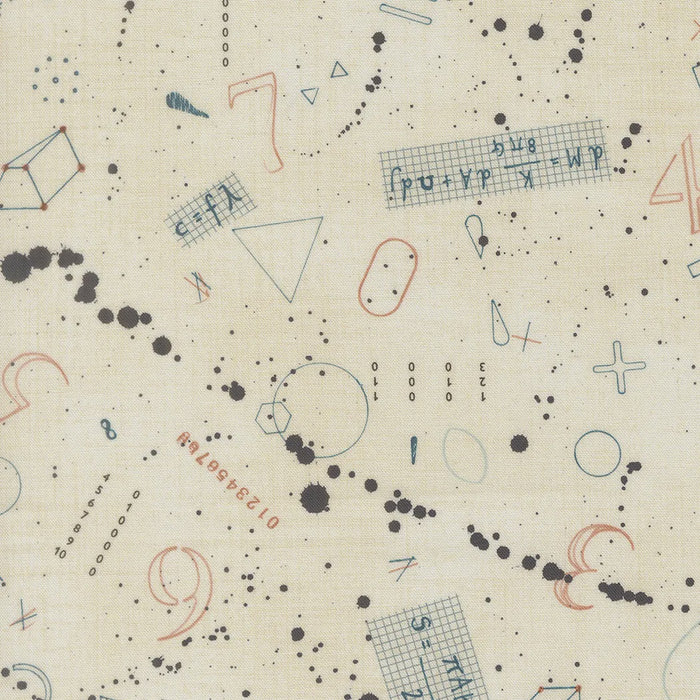 Data Black Holes Lovelace quilting cotton fabric by Janet Clare for Moda