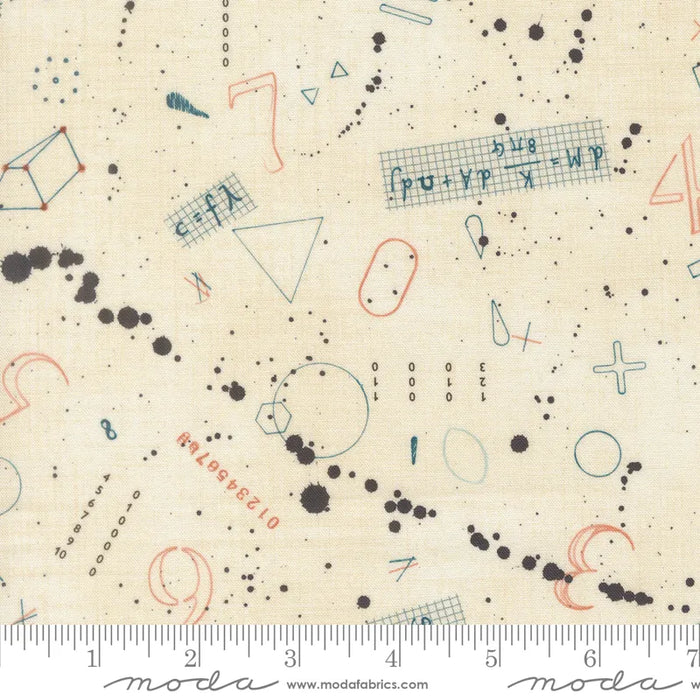 Data Black Holes Lovelace quilting cotton fabric by Janet Clare for Moda – view 2