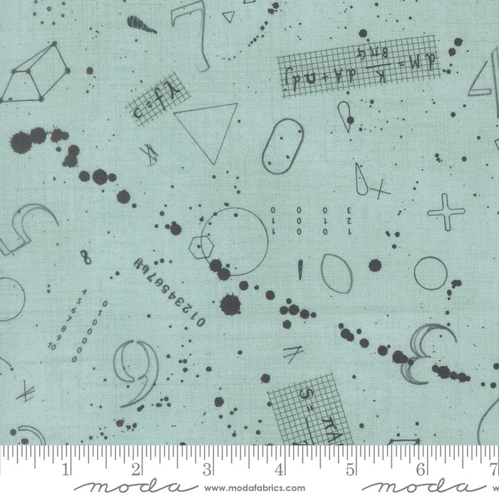Data Black Holes Babbage quilting cotton fabric by Janet Clare for Moda – view 2