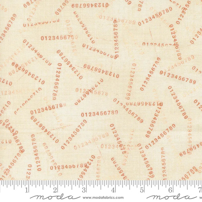 Data Digits Lovelace quilting cotton fabric by Janet Clare for Moda – view 2