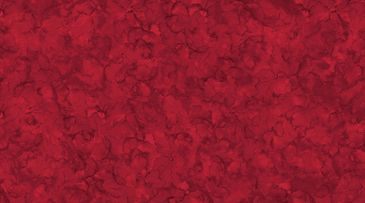 Mirage Cardinal tonal quilting cotton fabric by Deborah Edwards for Northcott — deep classic red watercolor print