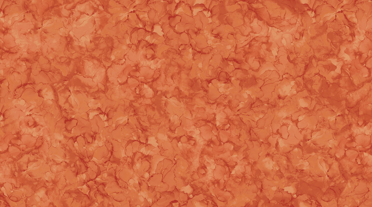 Mirage Apricot tonal quilting cotton fabric by Deborah Edwards for Northcott — warm peach apricot watercolor print