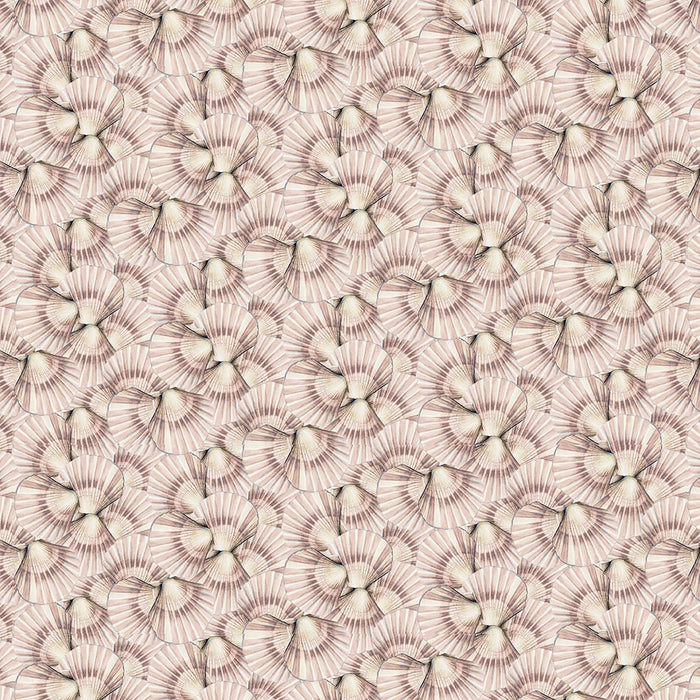 Ocean Oasis 3034-30 Light Brown Shells Fabric