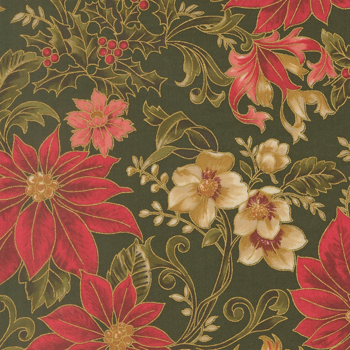 Merry Manor 2025 Evergreen fabric 33860 13M
