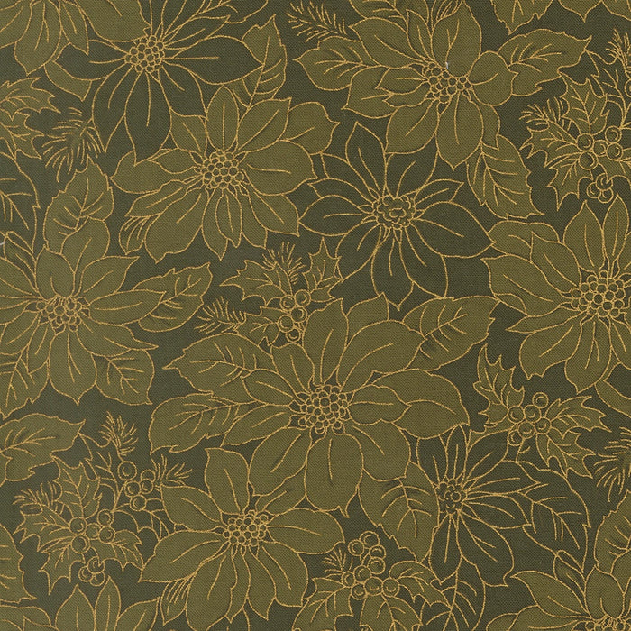 Merry Manor 2025 Evergreen fabric 33862 13M