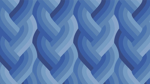 Echo Braid Royal Blue fabric 42380 17