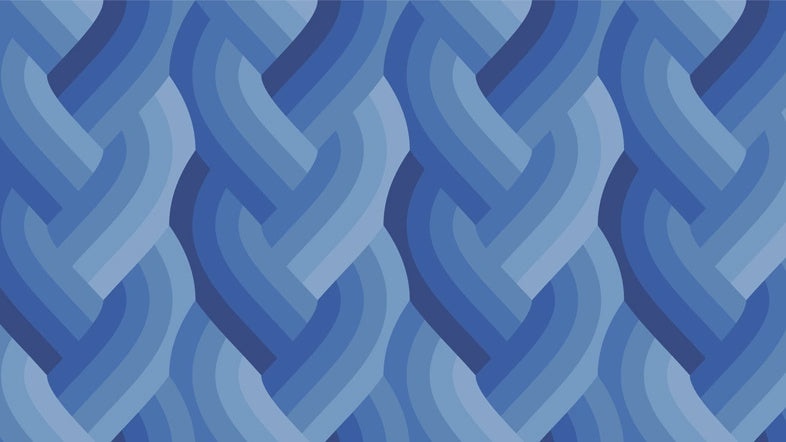 Echo Braid Royal Blue fabric 42380 17