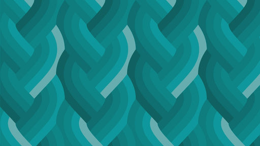 Echo Braid Teal fabric 42380 20