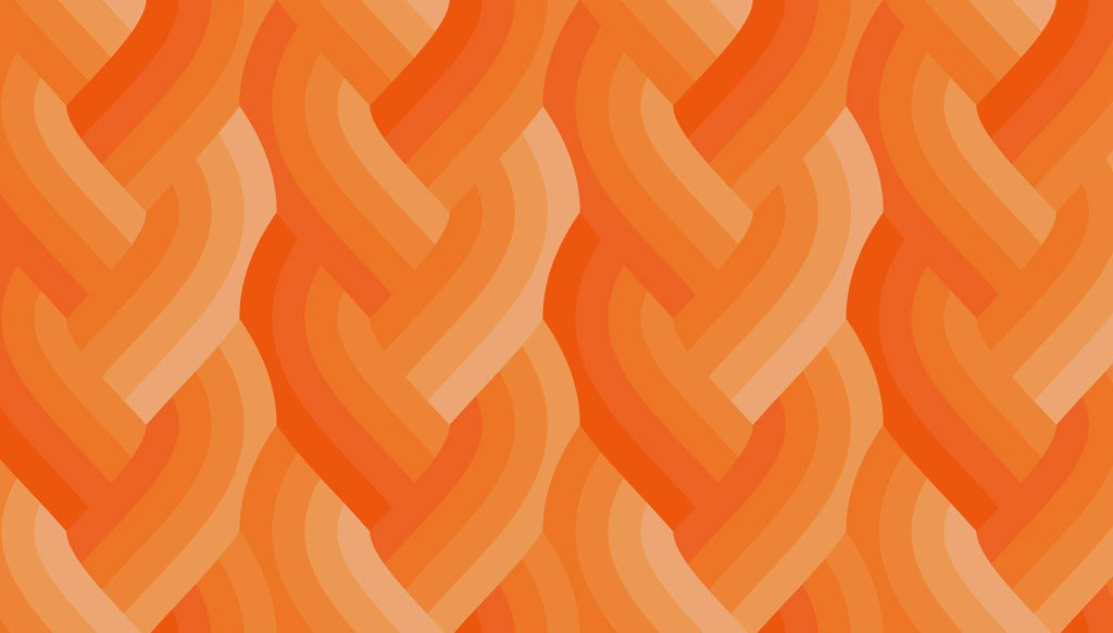 Echo Braid Orange fabric 42380 31