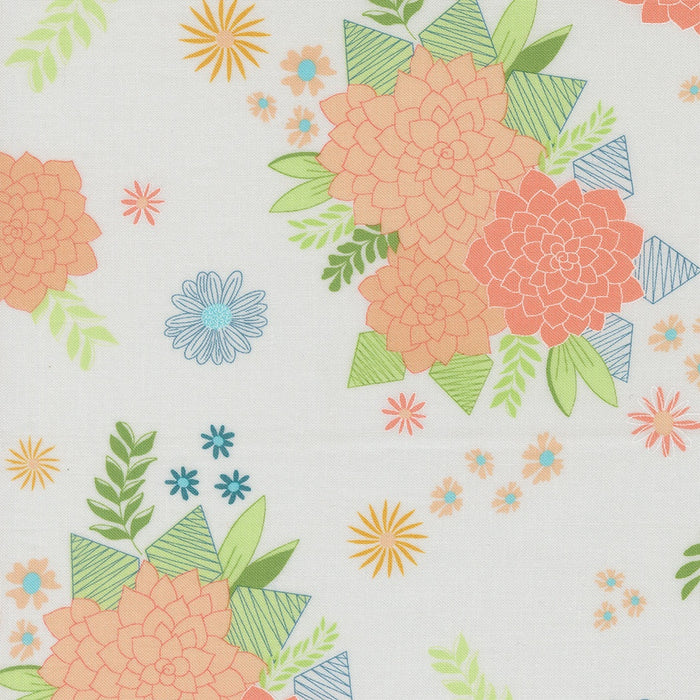 Honeyed Horizon Cloud quilting cotton fabric by Keri Anguiano 47010 11