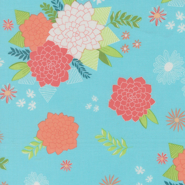 Honeyed Horizon Sky quilting cotton fabric by Keri Anguiano 47010 19