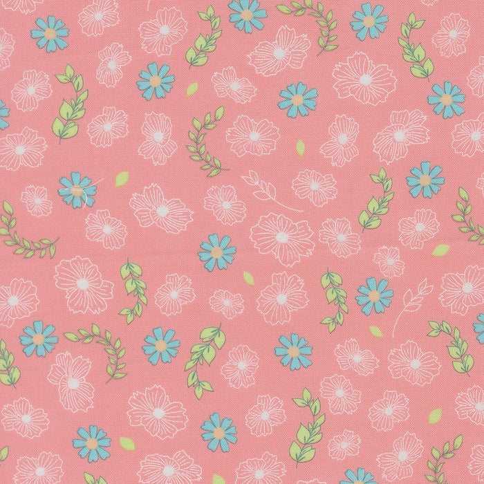 Honeyed Horizon Blush quilting cotton fabric by Keri Anguiano 47011 14