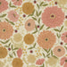Ladybug Whimsy Zinnias Metallic Eggshell fabric 48440 11M quilting cotton with metallic accents fabric for Moda