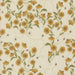 Ladybug Whimsy Cone Flower Metallic Eggshell fabric 48442 11M quilting cotton with metallic accents fabric for Moda