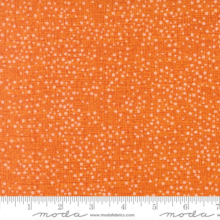 Coven Dotty Thatched Citrus fabric