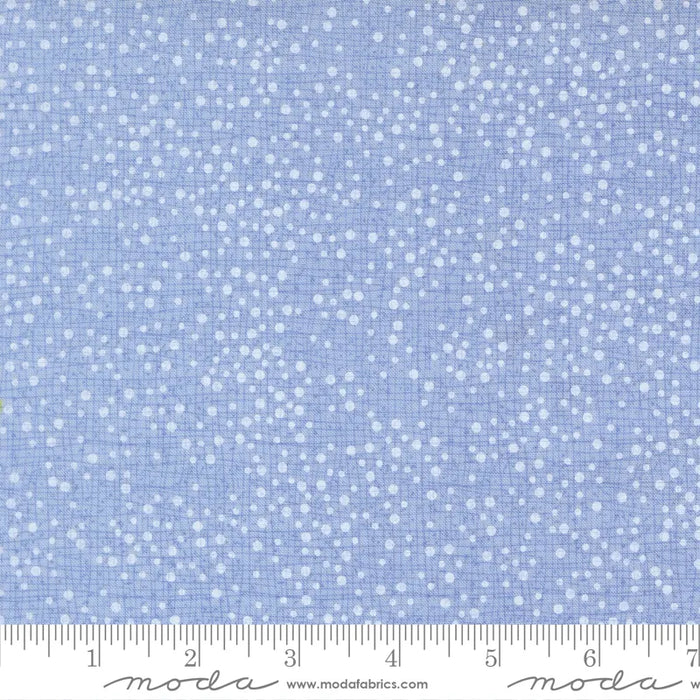 Coven Dotty Thatched Cloudy Sky fabric