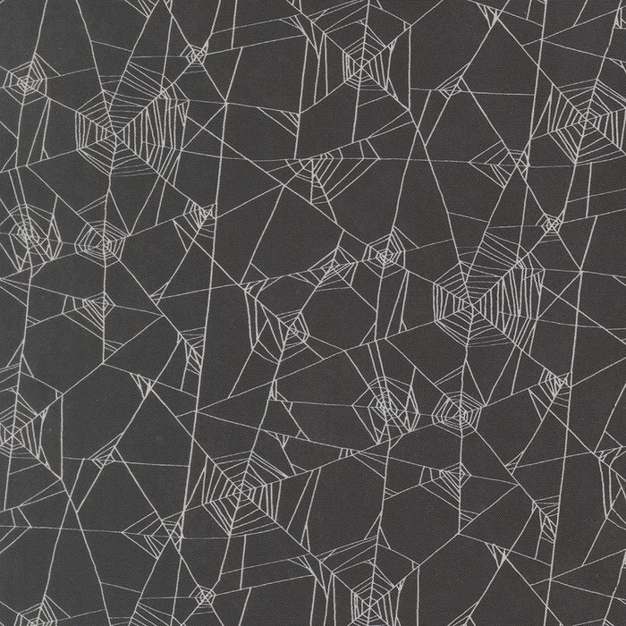 Coven Spider Web Onyx fabric