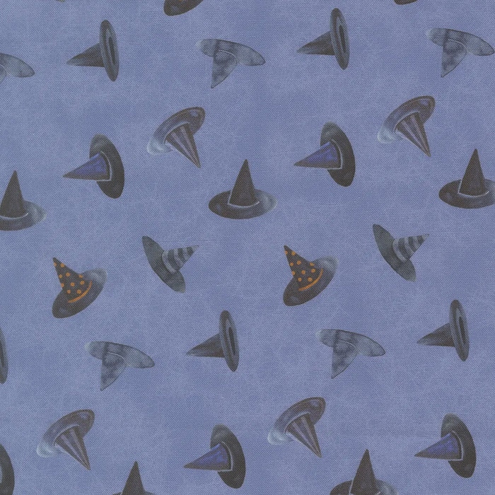 Coven Witch Hats Dusk fabric