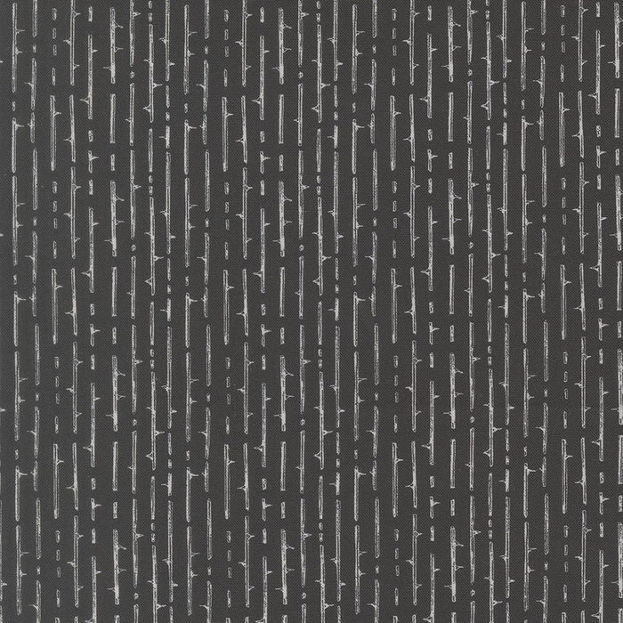 Coven Thorny Stripes Onyx fabric