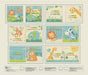 Story Time II I Will Grow Up! Book Panel Cream fabric - 4970BP-17 quilting cotton fabric for Blank Quilting