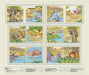 Story Time II Savanna Scene Book Panel Cream fabric - 4971BP-11 quilting cotton fabric for Blank Quilting