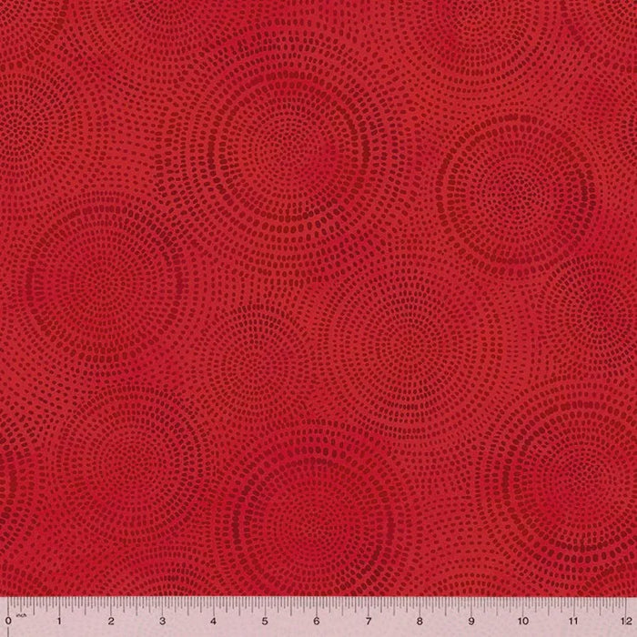 Radiance 108in Quilt Back Radiance Red fabric