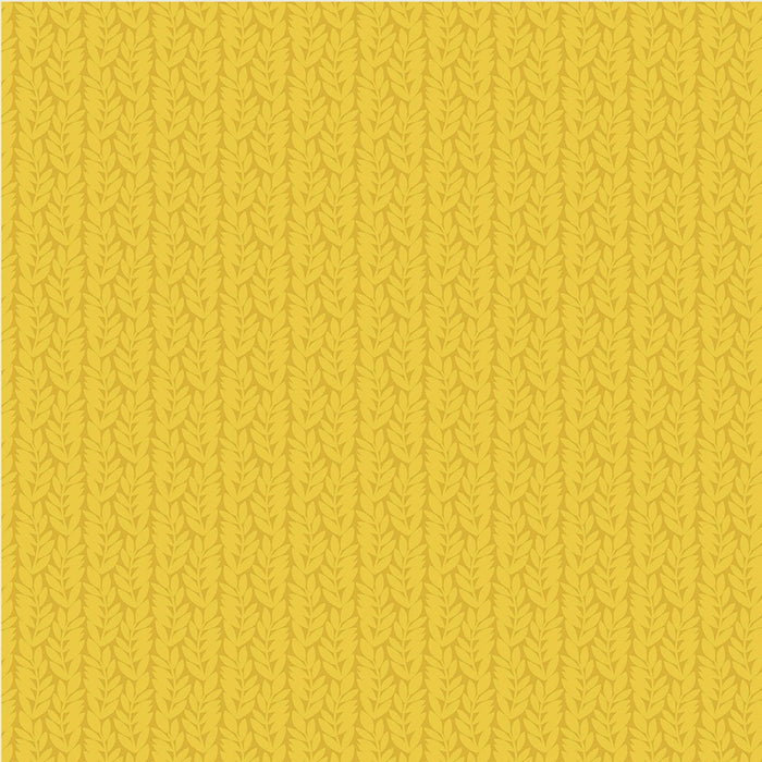 Foliage Sunshine quilting cotton fabric by Sally Kelly