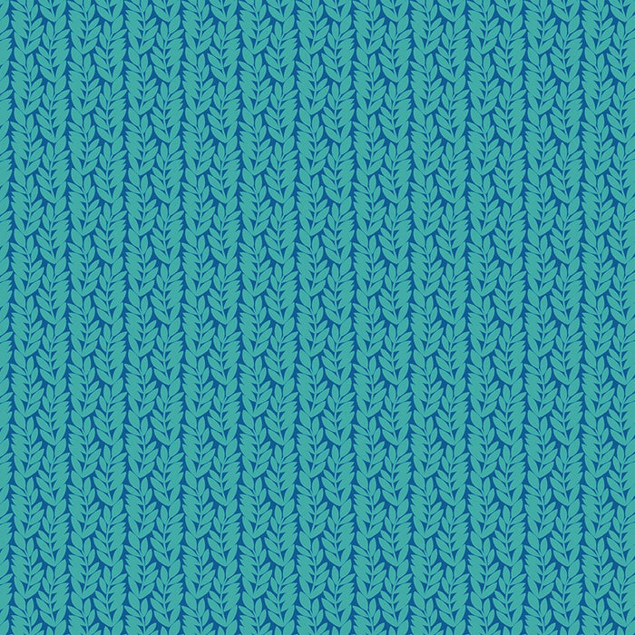 Foliage Sky quilting cotton fabric by Sally Kelly