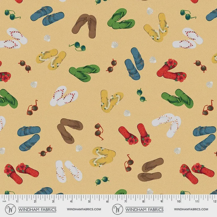 Florida Shop Hop 2026 Sunnies & Sandals Sand fabric