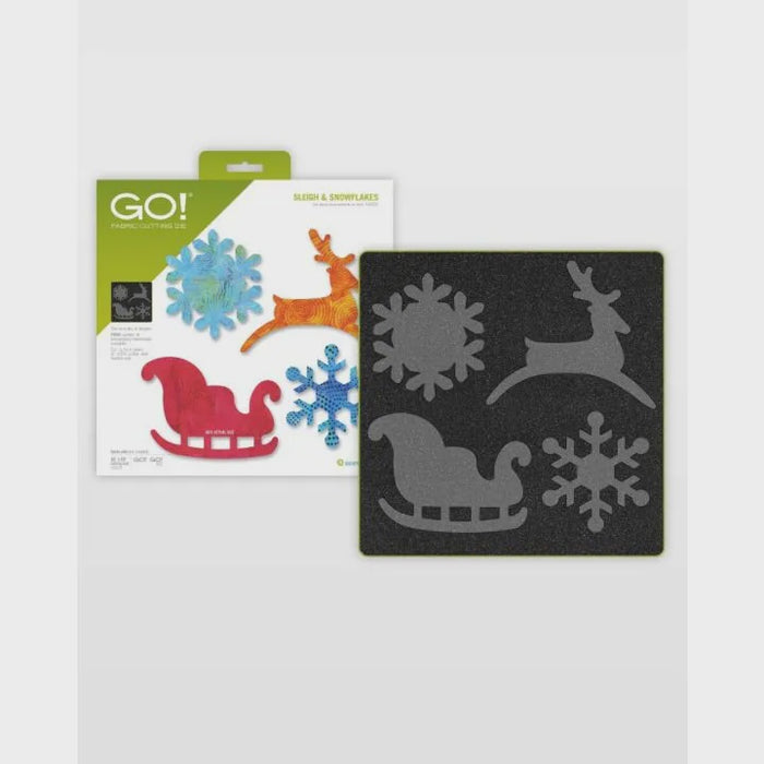 AccuQuilt GO! Sleigh & Snowflakes