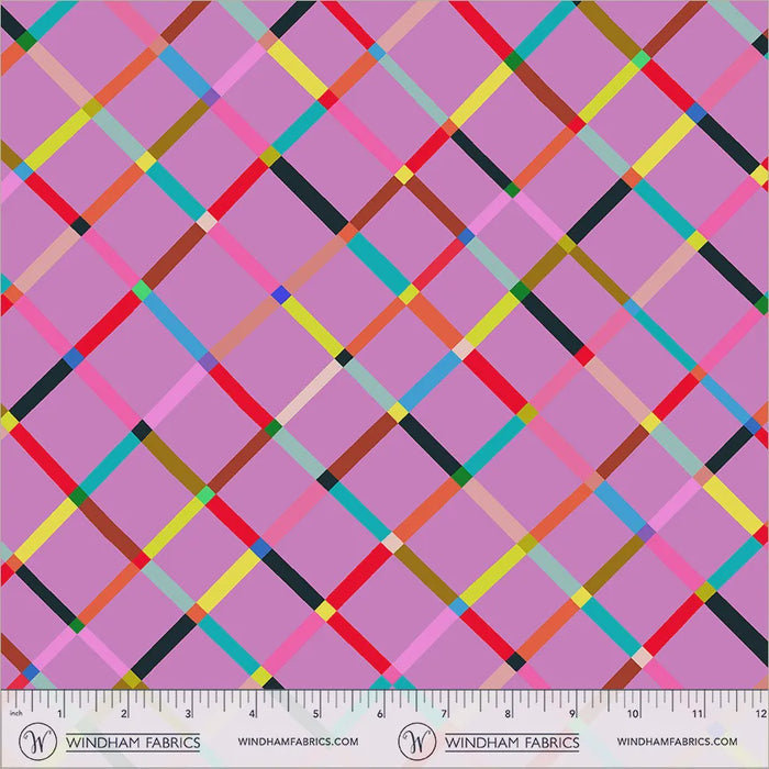 Happy Place Crossing Fairy Floss Cotton fabric