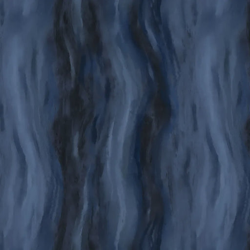 Undercurrent Indigo cotton fabric by Whistler Studios