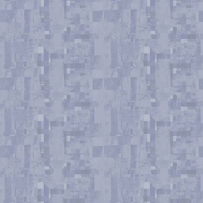 Mirage Reflection Blue Grey Cotton fabric