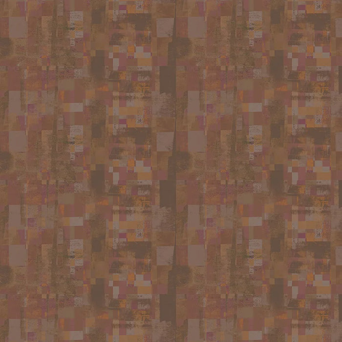 Mirage Reflection Mahogany Cotton fabric