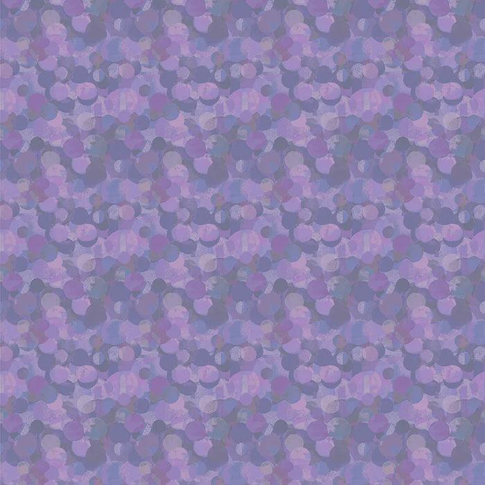 Mirage Glare Purple Cotton fabric