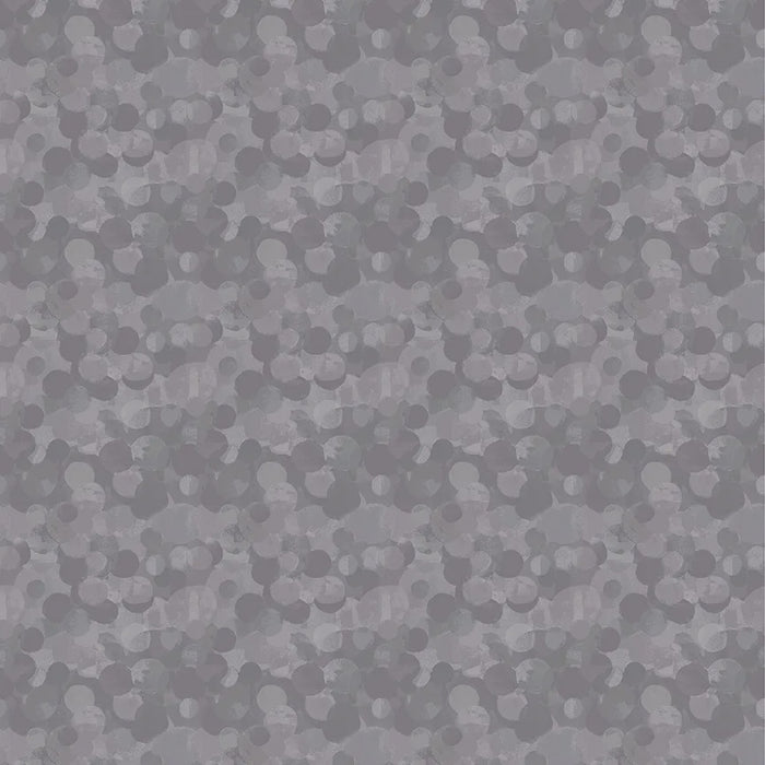 Mirage Glare Asphalt Cotton fabric