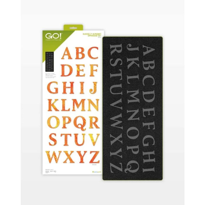 AccuQuilt GO! Classic 2” Alphabet Uppercase Set