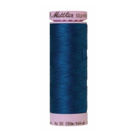 Mettler Silk Finished Cotton Thread 50wt Colonial Blue 0024 (147yds)