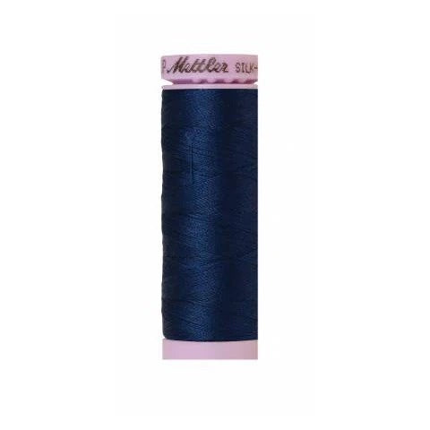 Mettler Silk Finished Cotton Thread 50wt Night Blue 0823 (147yds)