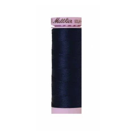 Mettler Silk Finished Cotton Thread 50wt Navy 0825 (147yds)
