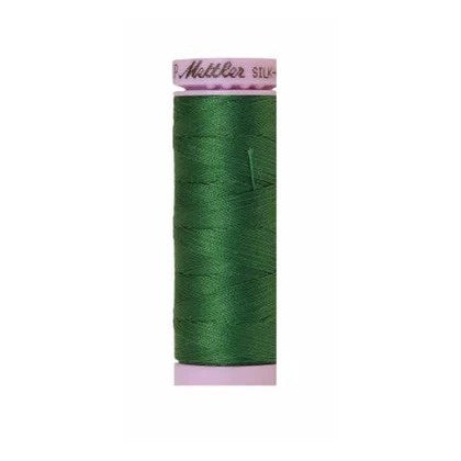 Mettler Silk Finished Cotton Thread 50wt Bright Green 1097 (147yds)