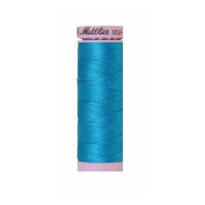 Mettler Silk Finished Cotton Thread 50wt Caribbean Blue 1394 (147yds)