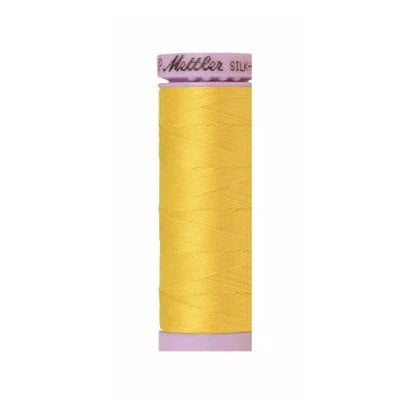 Mettler Silk Finished Cotton Thread 50wt Vibrant Yellow 2263 (147yds)