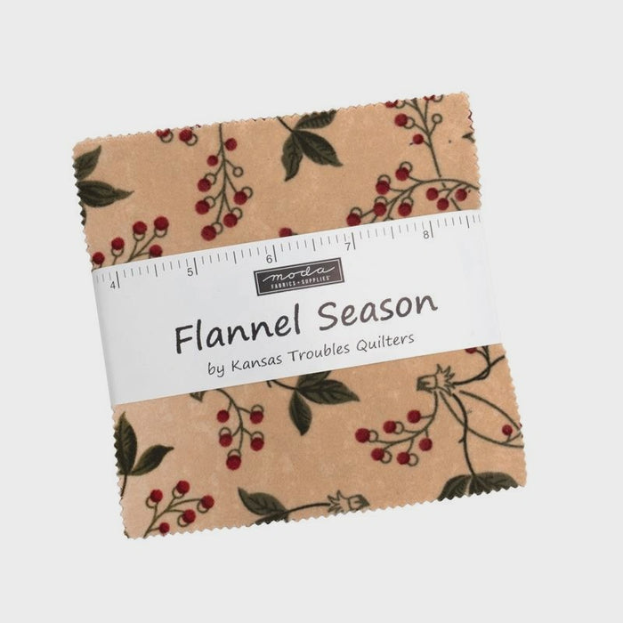 Flannel Season Charm Pack precut fabric