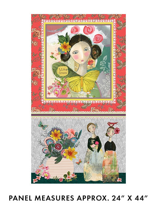 A Beautiful Life fabric collection by Kelly Rae Roberts
