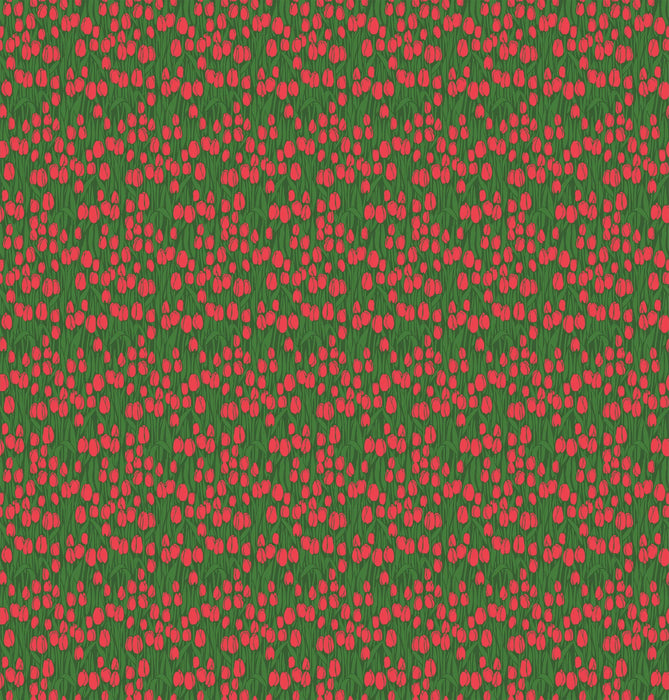 Audience Red fabric | Clean Cut by Anna Maria Parry