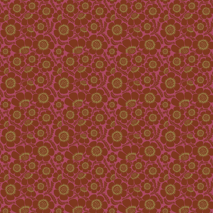 Prickly Rum fabric | Clean Cut by Anna Maria Parry