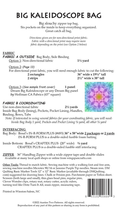Big Kaleidoscope Bag