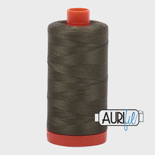 Aurifil Thread 50wt Army Green 2905 (1300 meters)
