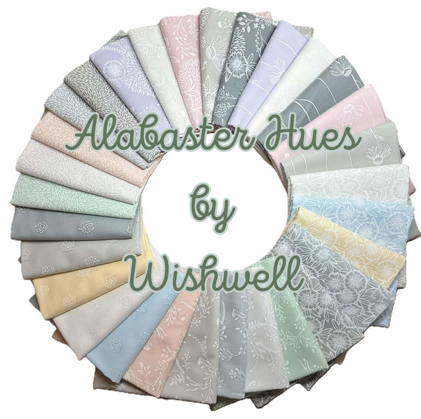 Alabaster Hues fabric collection by Wishwell | Robert Kaufman Fabrics